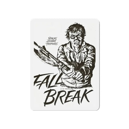 FALL BREAK (THE MUTILATOR) 2 1984 Movie Poster - Refrigerator Magnet 5 Inch - The Sticker Space