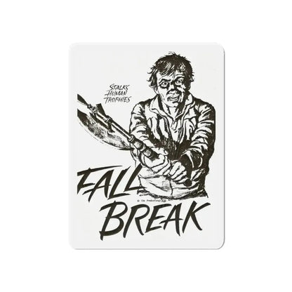 FALL BREAK (THE MUTILATOR) 2 1984 Movie Poster - Refrigerator Magnet - The Sticker Space