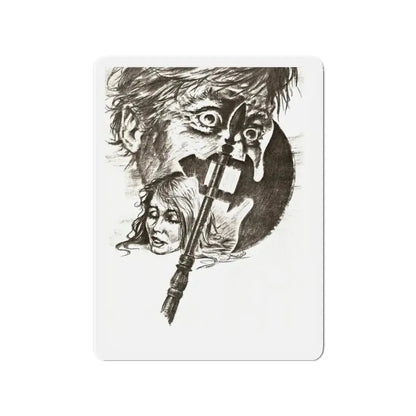 FALL BREAK (THE MUTILATOR) 3 1984 Movie Poster - Refrigerator Magnet 3 Inch - The Sticker Space