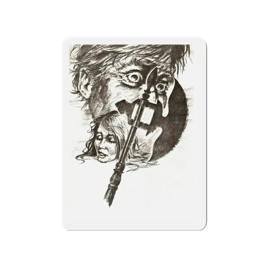 FALL BREAK (THE MUTILATOR) 3 1984 Movie Poster - Refrigerator Magnet 4 Inch - The Sticker Space