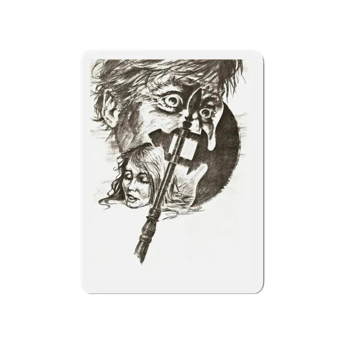 FALL BREAK (THE MUTILATOR) 3 1984 Movie Poster - Refrigerator Magnet 5 Inch - The Sticker Space