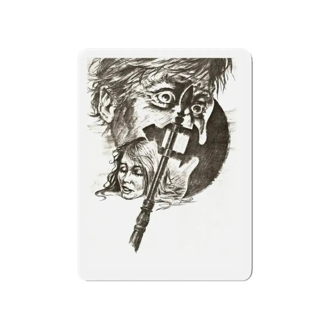 FALL BREAK (THE MUTILATOR) 3 1984 Movie Poster - Refrigerator Magnet 6 Inch - The Sticker Space