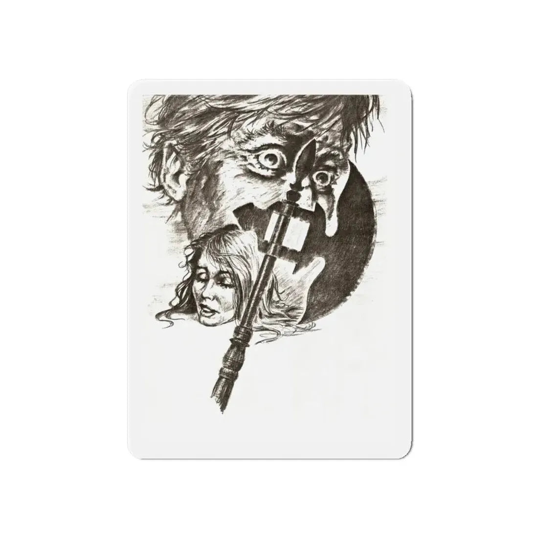 FALL BREAK (THE MUTILATOR) 3 1984 Movie Poster - Refrigerator Magnet 6 Inch - The Sticker Space