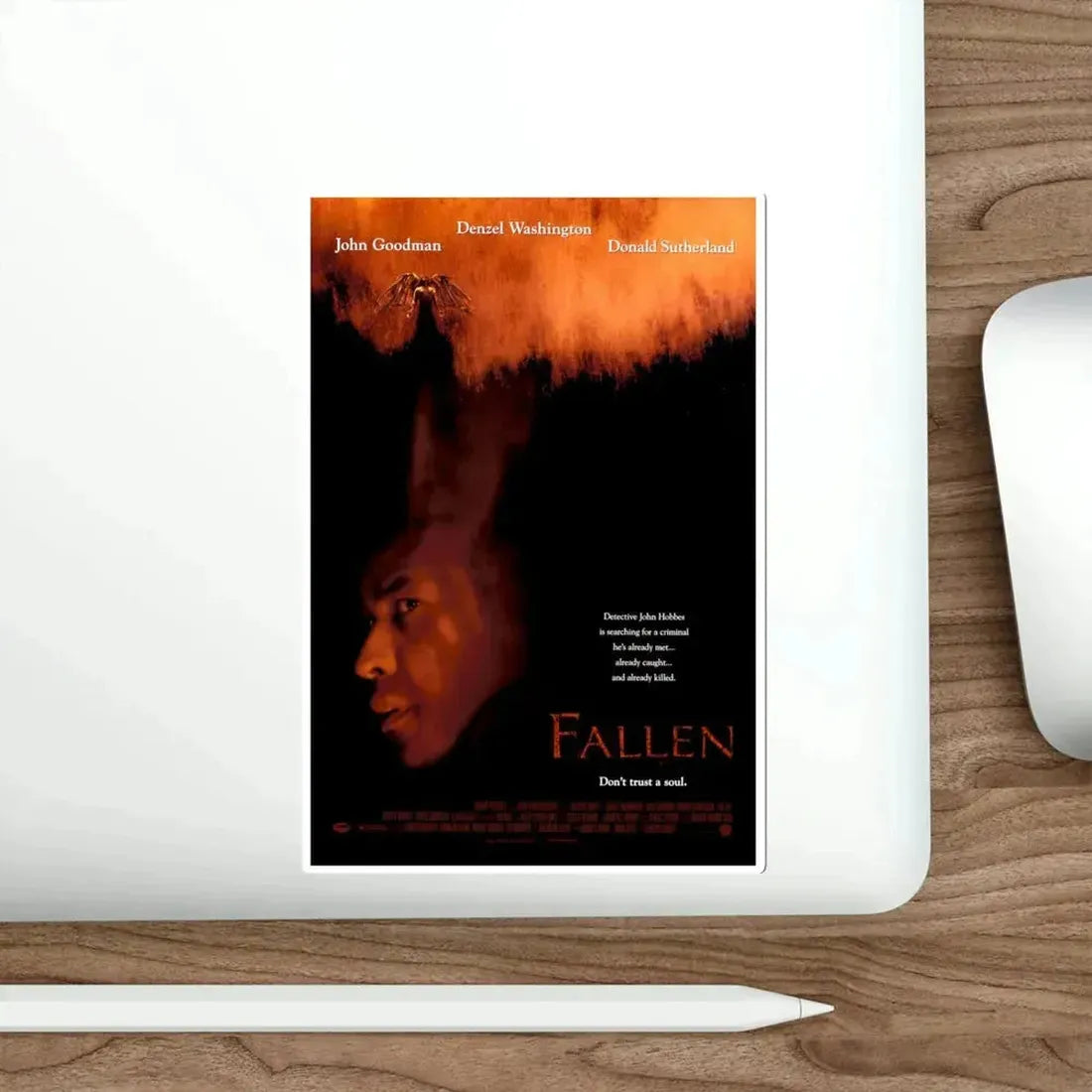 Fallen 1998 Movie Poster STICKER Vinyl Die-Cut Decal - The Sticker Space