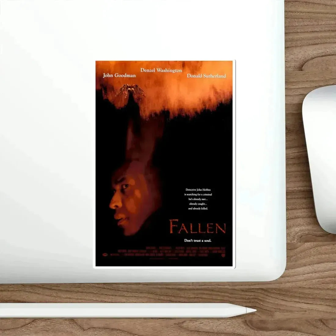 Fallen 1998 Movie Poster STICKER Vinyl Die-Cut Decal - The Sticker Space