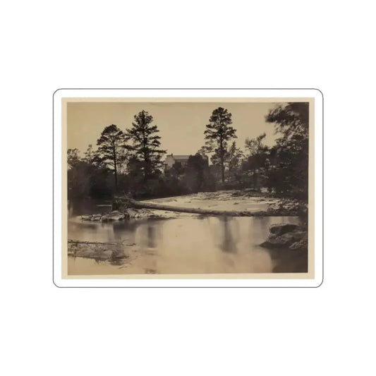 Fallen Tree Across Hazel River, Virginia (U.S. Civil War) STICKER Vinyl Die-Cut Decal White Die-Cut 2 Inch - The Sticker Space