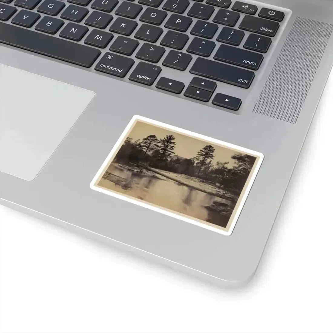 Fallen Tree Across Hazel River, Virginia (U.S. Civil War) STICKER Vinyl Kiss-Cut Decal - The Sticker Space