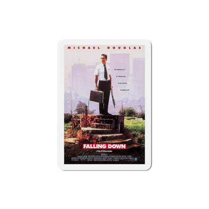 Falling Down 1993 Movie Poster Die-Cut Magnet-3" x 3"-The Sticker Space