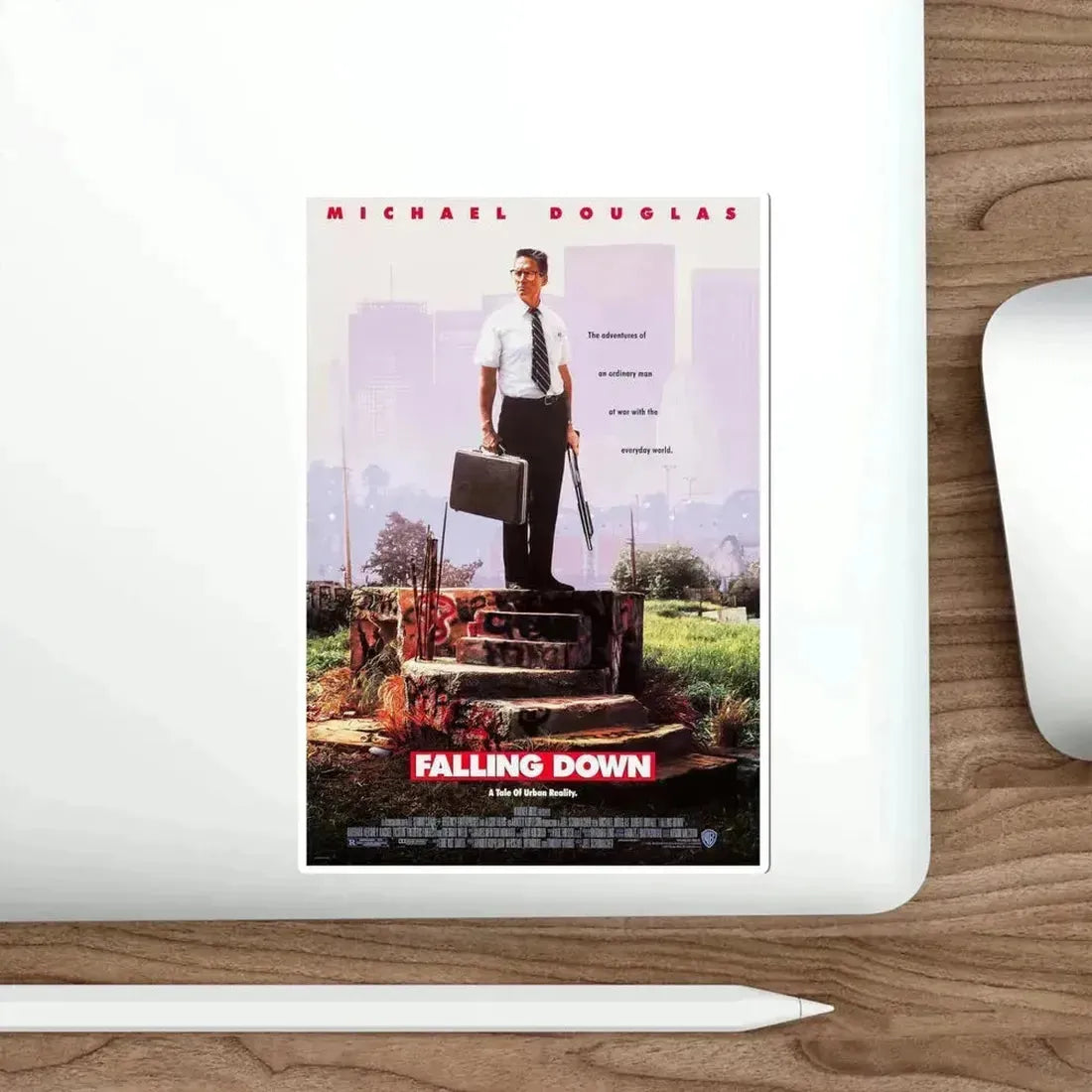 Falling Down 1993 Movie Poster STICKER Vinyl Die-Cut Decal - The Sticker Space