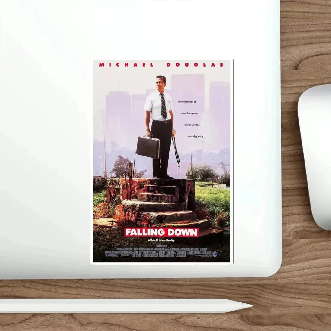 Falling Down 1993 Movie Poster STICKER Vinyl Die-Cut Decal - The Sticker Space