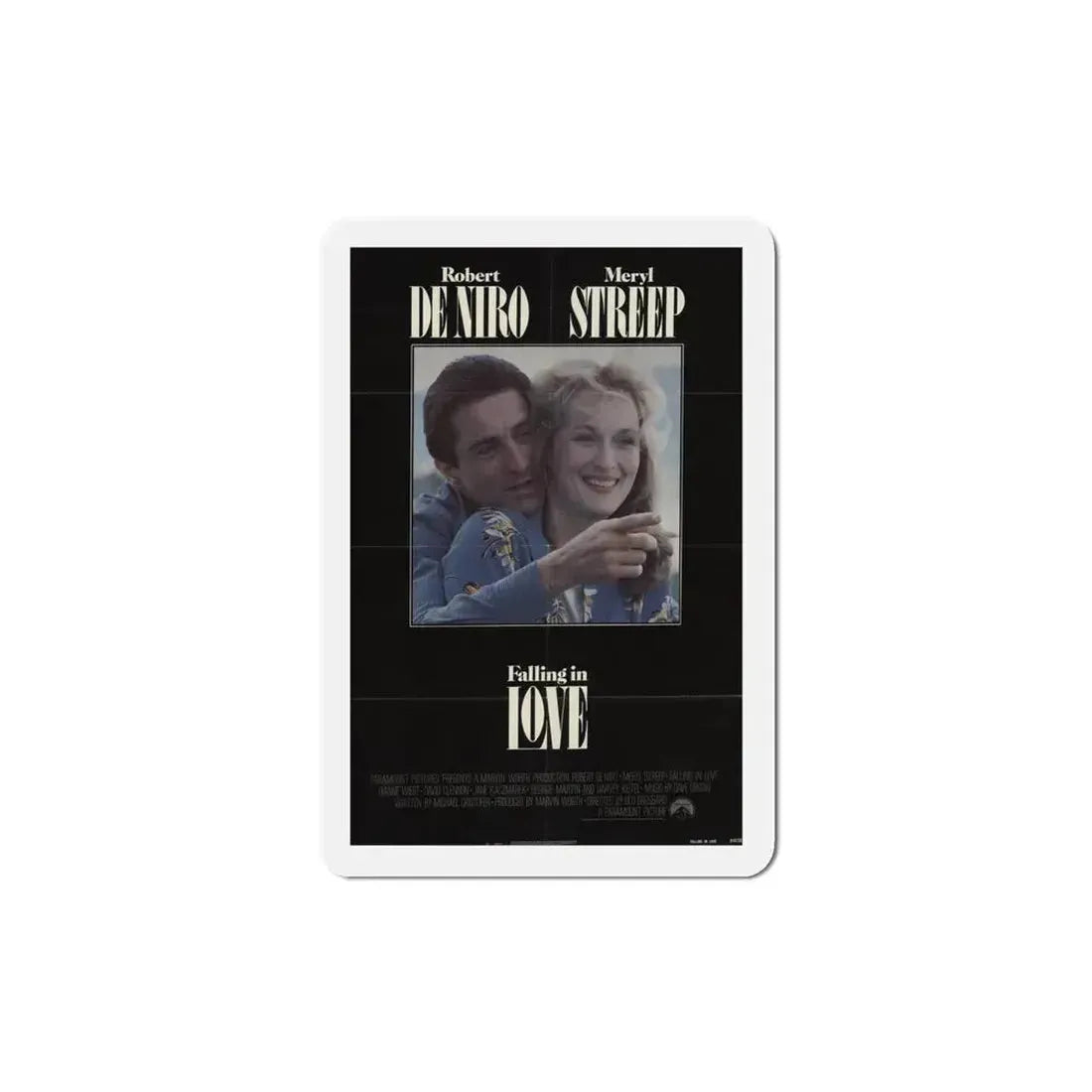 Falling in Love 1984 Movie Poster Refrigerator Magnet 4 Inch - The Sticker Space