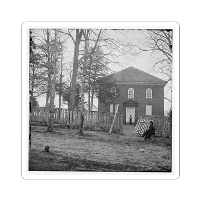 Falls Church, Va. The Church (U.S. Civil War) STICKER Vinyl Kiss-Cut Decal 3 Inch White - The Sticker Space