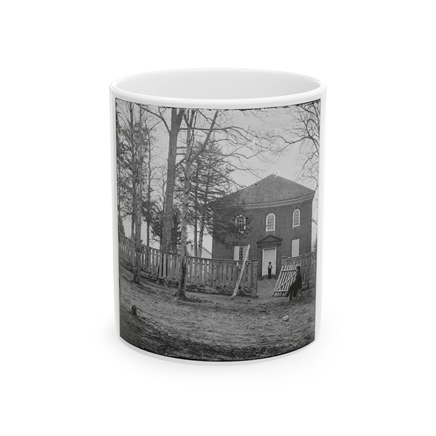 Falls Church, Va. The Church (U.S. Civil War) White Coffee Mug