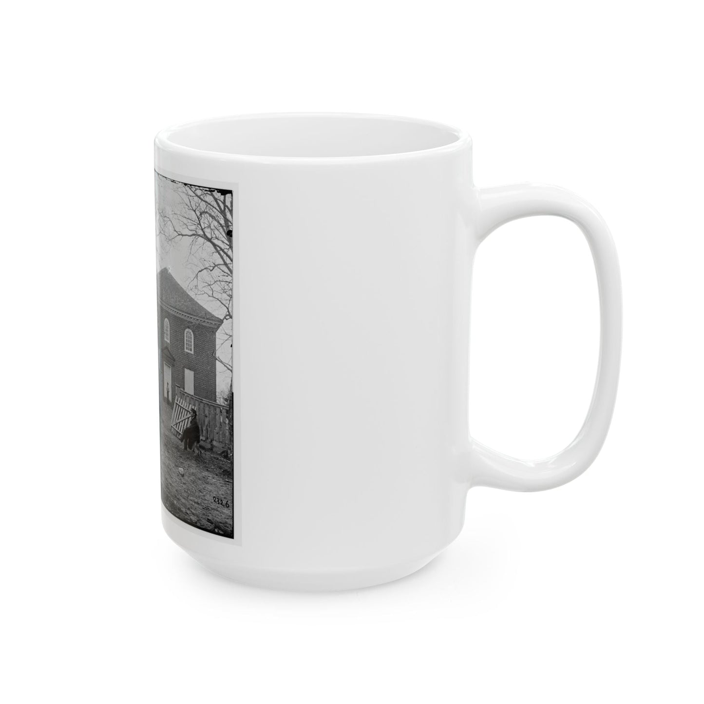 Falls Church, Va. The Church (U.S. Civil War) White Coffee Mug