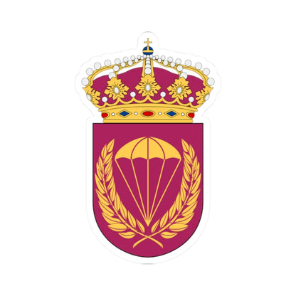 Fallskärmsjägarskolan vapen (Sweden) (Coat of Arms) STICKER Vinyl Kiss-Cut Decal 2 Inch White - The Sticker Space