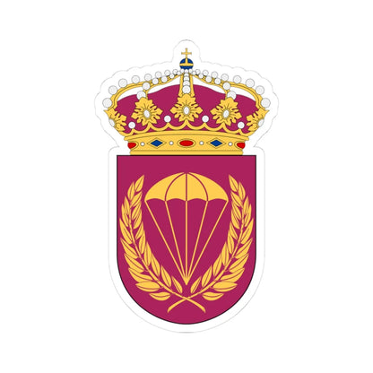 Fallskärmsjägarskolan vapen (Sweden) (Coat of Arms) STICKER Vinyl Kiss-Cut Decal - The Sticker Space