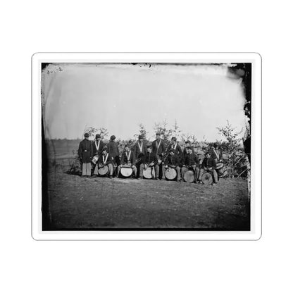 Falmouth, Va. Drum Corps of 61St New York Infantry (U.S. Civil War) STICKER Vinyl Kiss-Cut Decal 6 Inch White - The Sticker Space