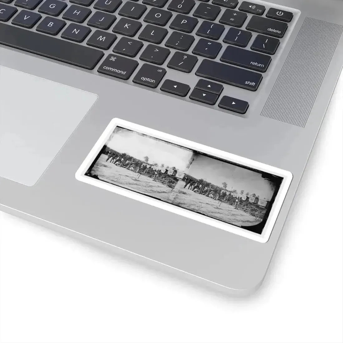 Falmouth, Va. Men and Wagons of the Engineer Corps Ambulance Train (U.S. Civil War) STICKER Vinyl Kiss-Cut Decal - The Sticker Space