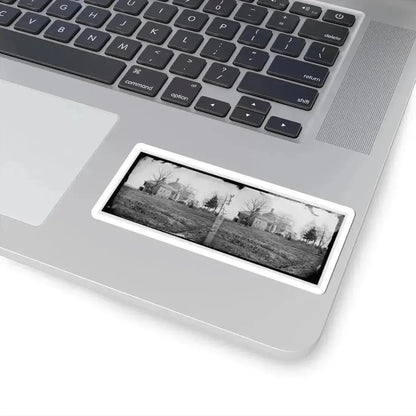 Falmouth, Va., Vicinity. Major Lacy's House Opposite Fredericksburg (U.S. Civil War) STICKER Vinyl Kiss-Cut Decal - The Sticker Space