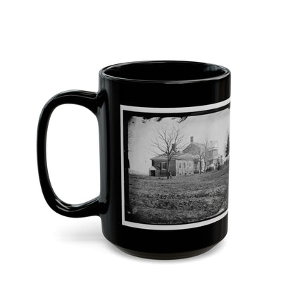 Falmouth, Va., Vicinity. Major Lacy's House Opposite Fredericksburg (U.S. Civil War) Black Coffee Mug