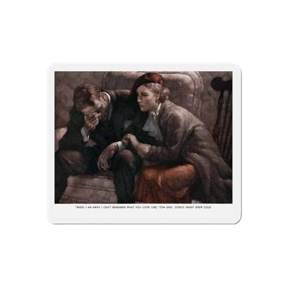 False Spring (Pt. 3), Ladies' Home Journal, June 1936 (Magazine Illustration) Refrigerator Magnet 5 Inch Die-Cut - The Sticker Space