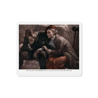 False Spring (Pt. 3), Ladies' Home Journal, June 1936 (Magazine Illustration) Refrigerator Magnet - The Sticker Space