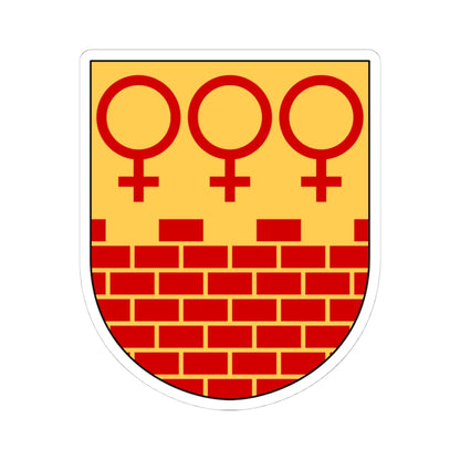 Falun vapen (Sweden) (Coat of Arms) STICKER Vinyl Kiss-Cut Decal - The Sticker Space