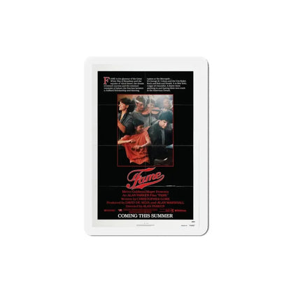 Fame 1980 Movie Poster Refrigerator Magnet 3 Inch - The Sticker Space