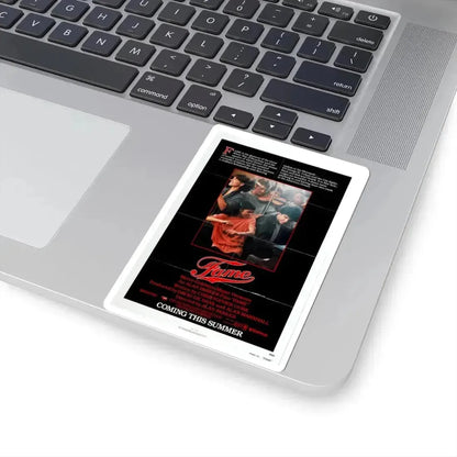 Fame 1980 Movie Poster - STICKER Vinyl Kiss-Cut Decal - The Sticker Space