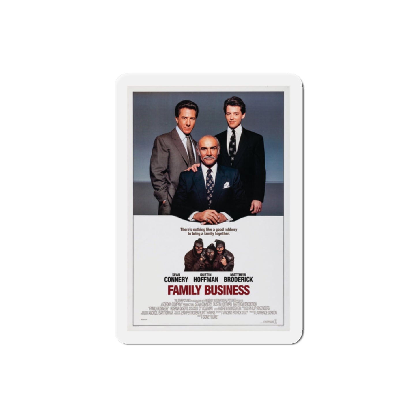 Family Business 1989 Movie Poster Die-Cut Magnet-The Sticker Space