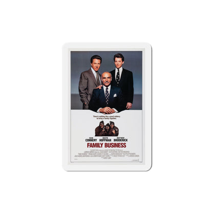 Family Business 1989 Movie Poster Die-Cut Magnet-4" x 4"-The Sticker Space