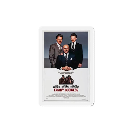 Family Business 1989 Movie Poster Refrigerator Magnet 2 Inch - The Sticker Space