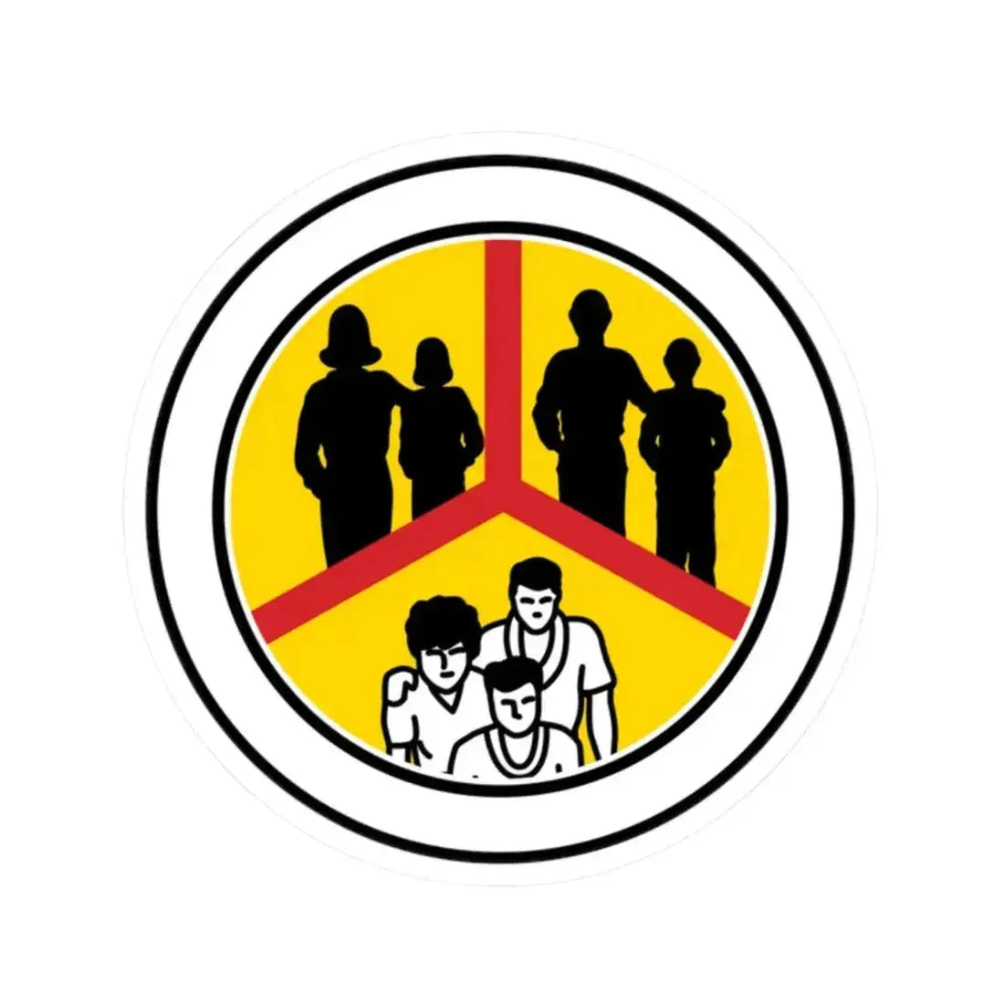 Family Life (Boy Scout Merit Badge) STICKER Vinyl Kiss-Cut Decal 2 Inch White - The Sticker Space