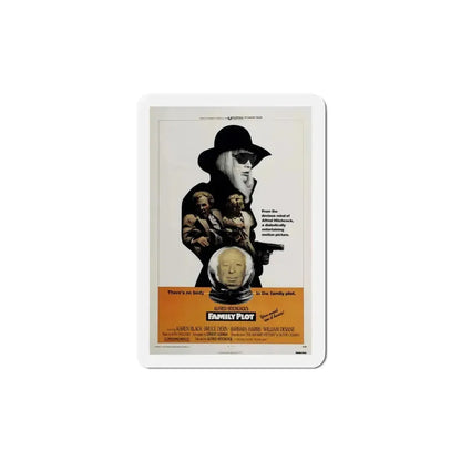 Family Plot 1976 Movie Poster Refrigerator Magnet 5 Inch - The Sticker Space