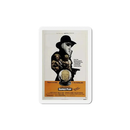 Family Plot 1976 Movie Poster Refrigerator Magnet - The Sticker Space