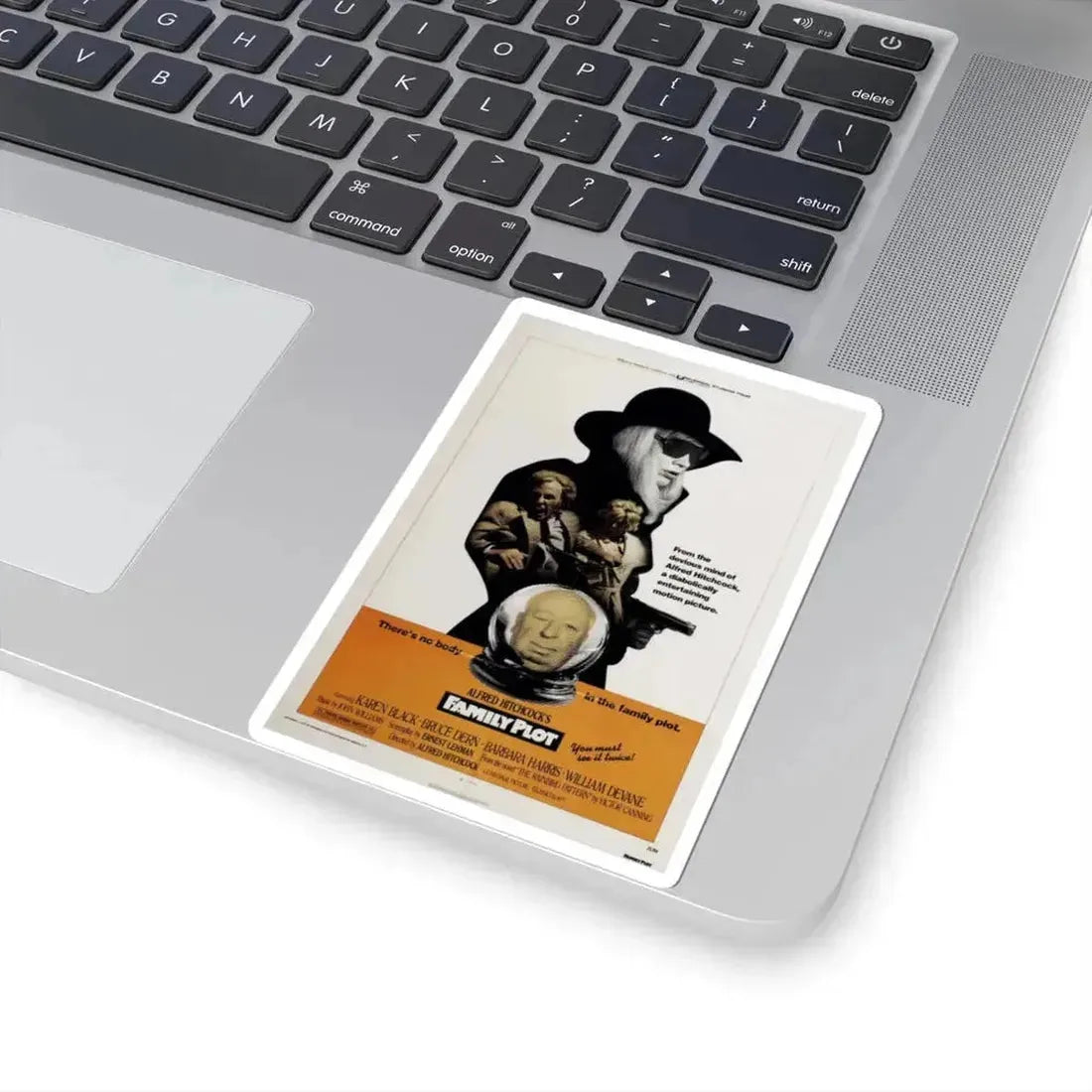 Family Plot 1976 Movie Poster - STICKER Vinyl Kiss-Cut Decal - The Sticker Space