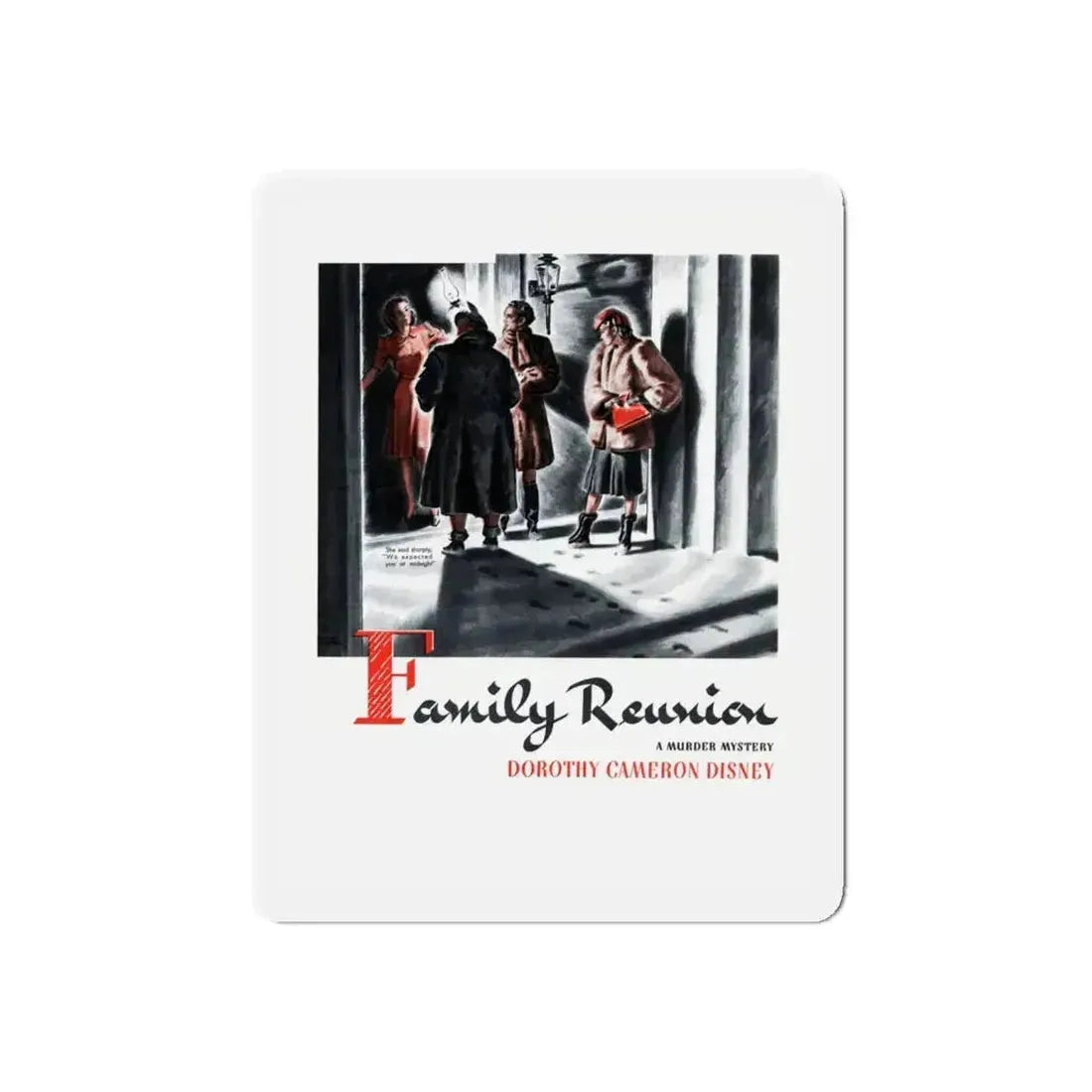 Family Reunion (1), Woman's Home Companion, April 1940 (Magazine Illustration) Refrigerator Magnet - The Sticker Space