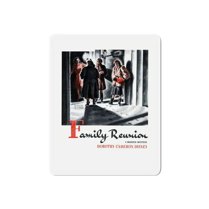 Family Reunion (1), Woman's Home Companion, April 1940 (Magazine Illustration) Refrigerator Magnet - The Sticker Space