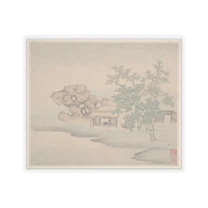 Fan Qi - Landscapes - dated 1646 v1 - STICKER Vinyl Kiss-Cut Decal
