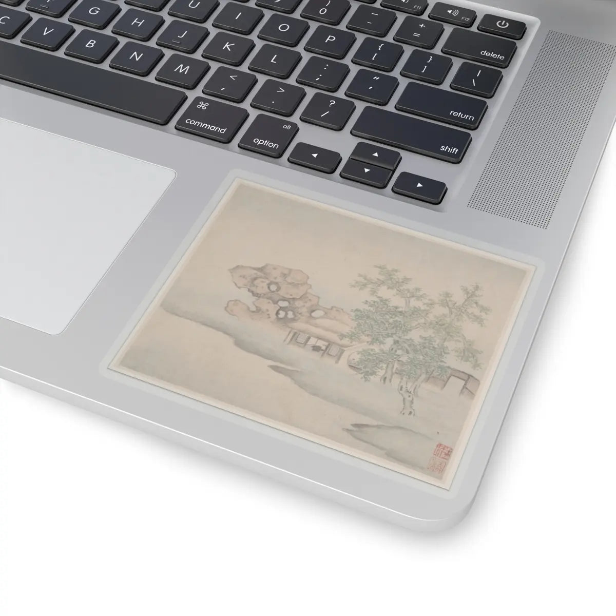 Fan Qi - Landscapes - dated 1646 v1 - STICKER Vinyl Kiss-Cut Decal