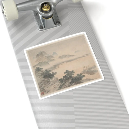 Fan Qi - Landscapes - dated 1646 v2 - STICKER Vinyl Kiss-Cut Decal