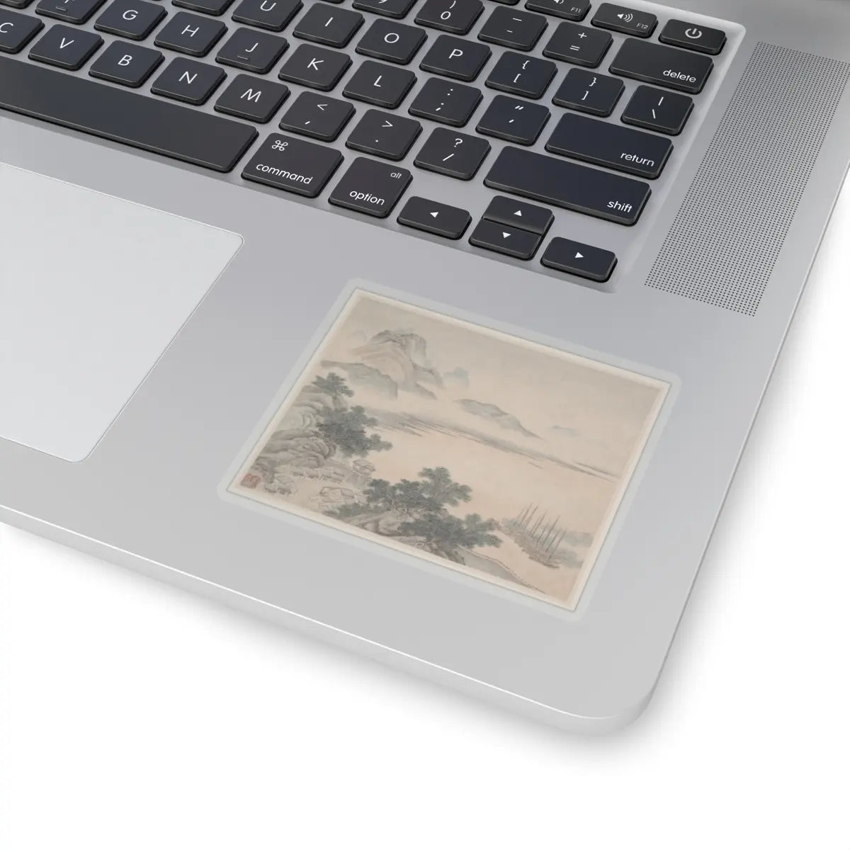 Fan Qi - Landscapes - dated 1646 v2 - STICKER Vinyl Kiss-Cut Decal