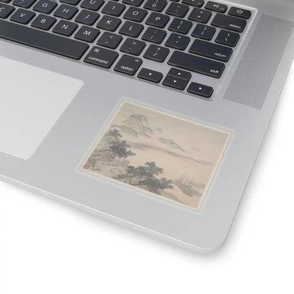 Fan Qi - Landscapes - dated 1646 v2 - STICKER Vinyl Kiss-Cut Decal