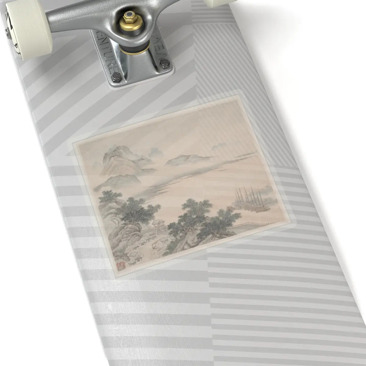 Fan Qi - Landscapes - dated 1646 v2 - STICKER Vinyl Kiss-Cut Decal
