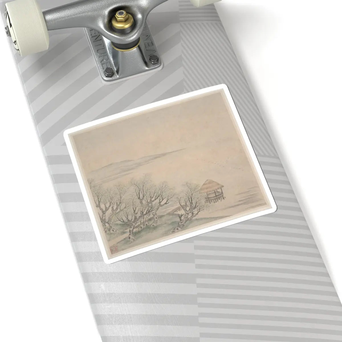 Fan Qi - Landscapes - dated 1646 v6 - STICKER Vinyl Kiss-Cut Decal