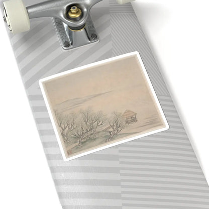 Fan Qi - Landscapes - dated 1646 v6 - STICKER Vinyl Kiss-Cut Decal