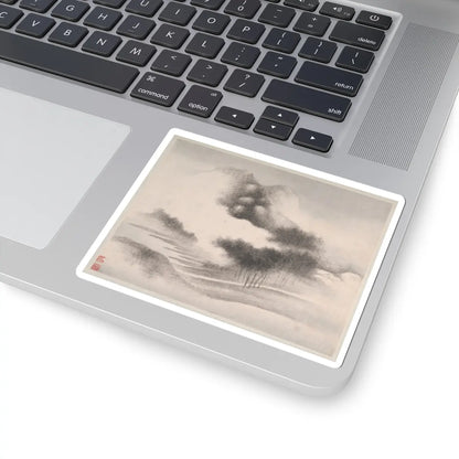 Fan Qi - Landscapes Painted for Yuweng - dated 1673 v5 - STICKER Vinyl Kiss-Cut Decal