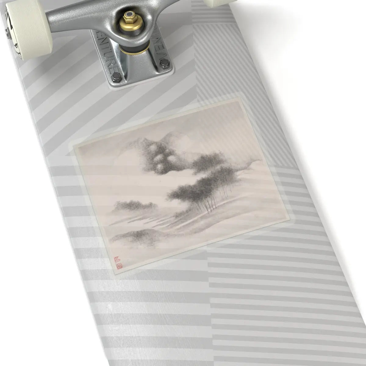 Fan Qi - Landscapes Painted for Yuweng - dated 1673 v5 - STICKER Vinyl Kiss-Cut Decal