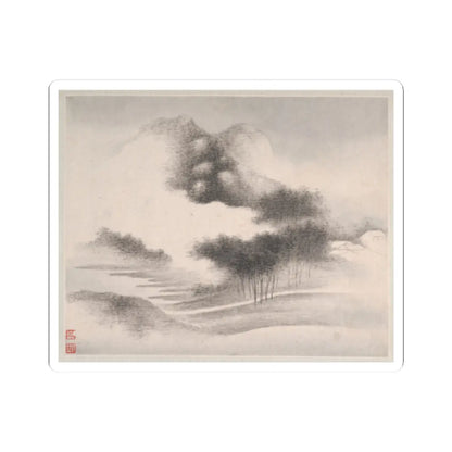 Fan Qi - Landscapes Painted for Yuweng - dated 1673 v5 - STICKER Vinyl Kiss-Cut Decal
