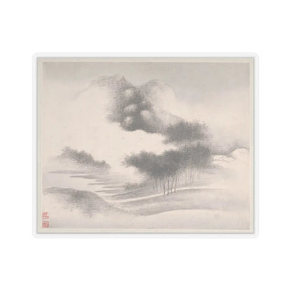 Fan Qi - Landscapes Painted for Yuweng - dated 1673 v5 - STICKER Vinyl Kiss-Cut Decal